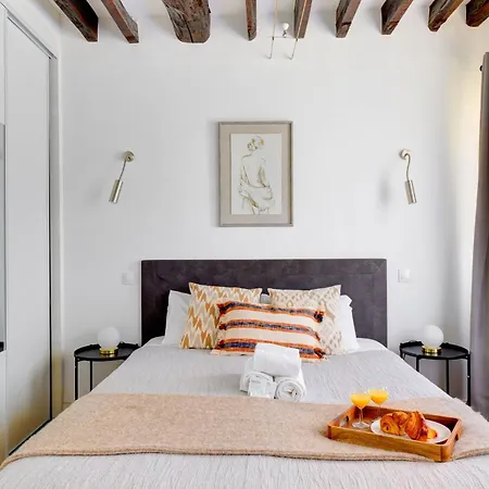 Bnbnova - 1br - Le Marais & Arts Et Metiers *